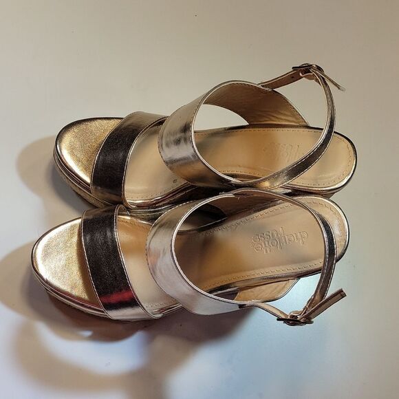 BRAND NEW CHARLOTTE RUSSE CORINNA OPEN TOE WEDGE ANKLE STRAP SANDAL - Picture 8 of 15